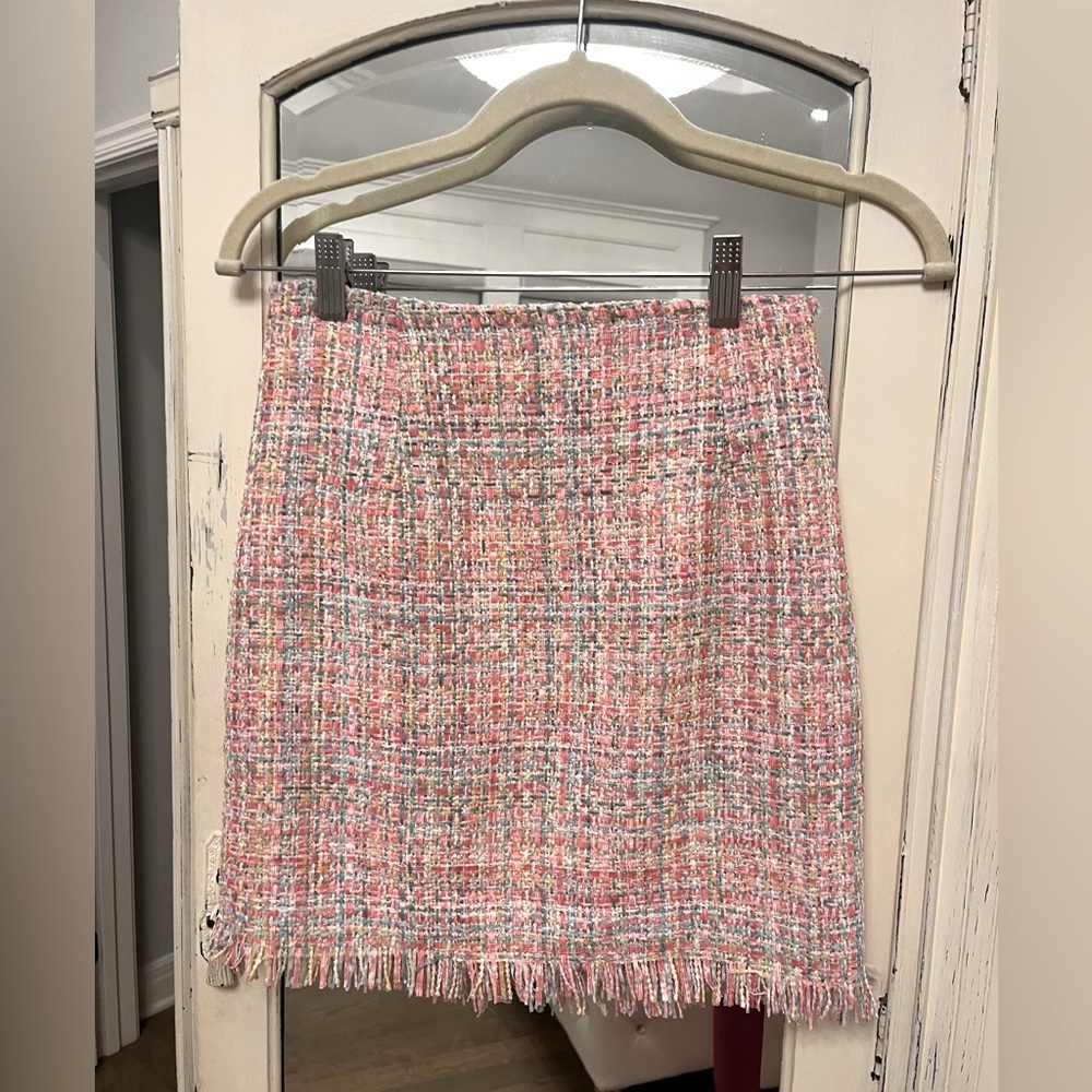 Vici tweed skirt
